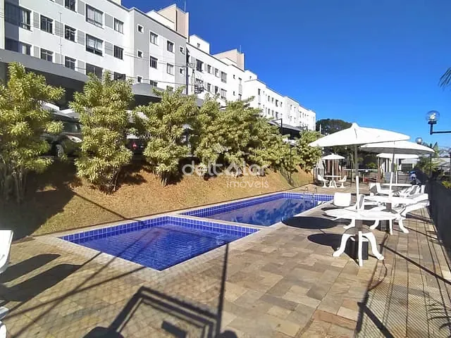 Apartamento com 50m² 2 quartos e 1 banheiro, para alugar, no bairro Chácaras Santa Inês (São Benedito) em Santa Luzia