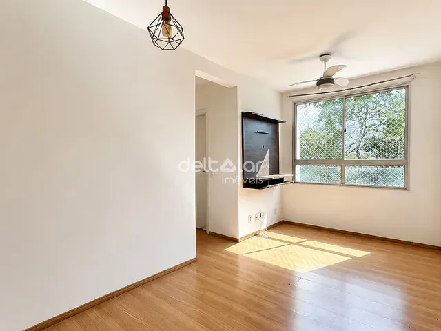 Apartamento com 50m² 2 quartos e 1 banheiro, para alugar, no bairro Chácaras Santa Inês (São Benedito) em Santa Luzia