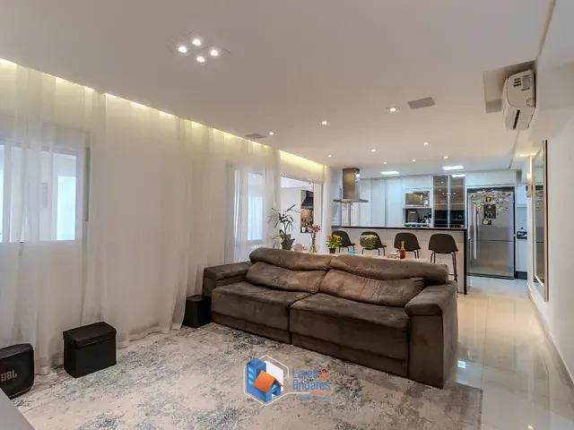 Apartamento com 130m² 3 quartos e 2 banheiros, à venda, no bairro Santo Amaro em São Paulo