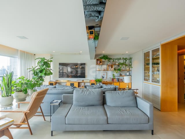 Apartamento com 217m² 3 quartos e 5 banheiros, à venda, no bairro Brooklin em São Paulo