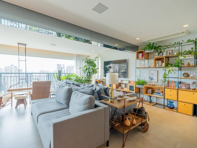 Apartamento com 217m² 3 quartos e 5 banheiros, à venda, no bairro Brooklin em São Paulo