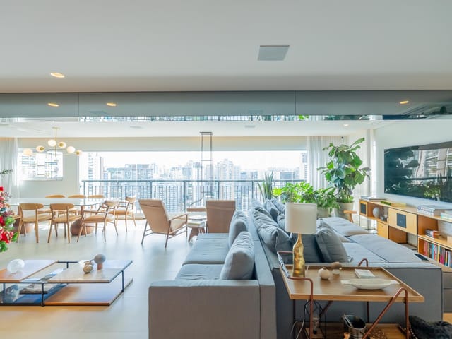 Apartamento com 217m² 3 quartos e 5 banheiros, à venda, no bairro Brooklin em São Paulo