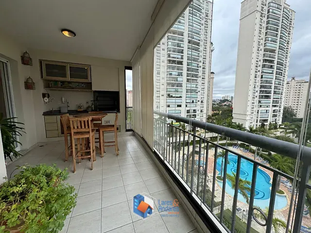 Apartamento com 171m² 3 quartos e 5 banheiros, à venda, no bairro Alto da Boa Vista em São Paulo