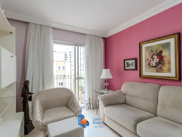 Apartamento com 93m² 3 quartos e 3 banheiros, à venda, no bairro Indianópolis em São Paulo