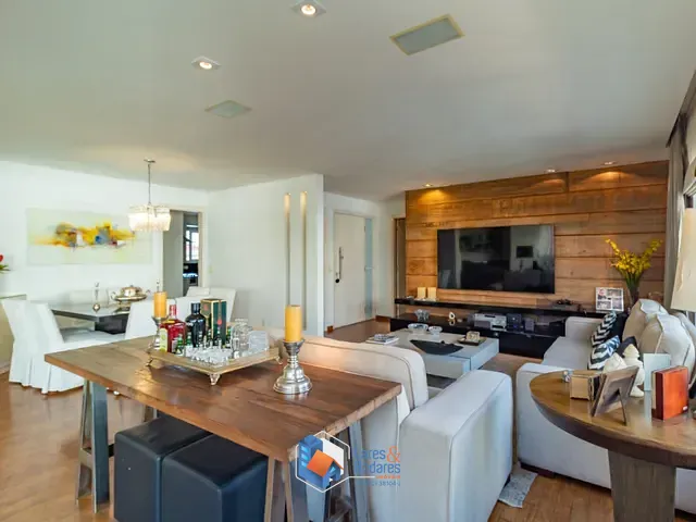 Apartamento com 158m² 3 quartos e 5 banheiros, à venda, no bairro Indianópolis em São Paulo