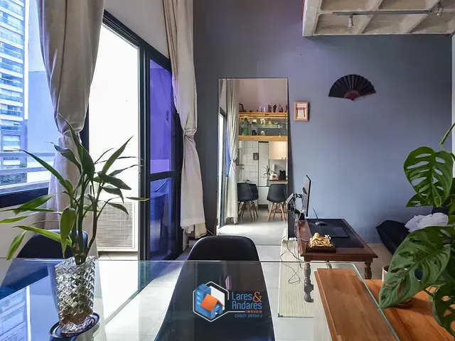 Apartamento com 48m² 1 quarto e 2 banheiros, à venda, no bairro Pinheiros em São Paulo