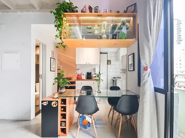 Apartamento com 48m² 1 quarto e 2 banheiros, à venda, no bairro Pinheiros em São Paulo