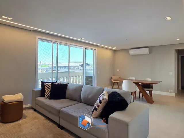 Apartamento com 133m² 3 quartos e 3 banheiros, à venda, no bairro Campo Belo em São Paulo