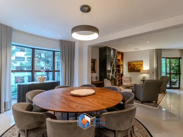 Apartamento com 264m² 3 quartos e 5 banheiros, à venda, no bairro Moema em São Paulo
