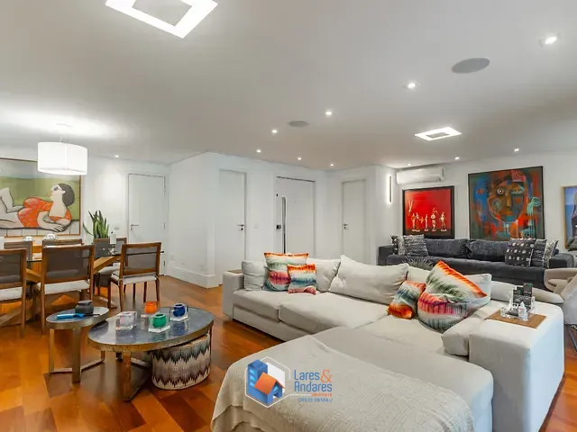 Apartamento com 202m² 3 quartos e 5 banheiros, à venda, no bairro Indianópolis em São Paulo