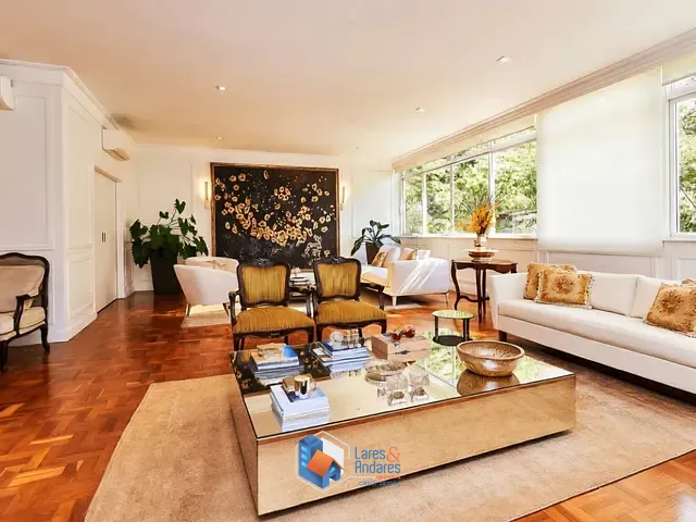Apartamento com 430m² 4 quartos e 6 banheiros, à venda, no bairro Higienópolis em São Paulo