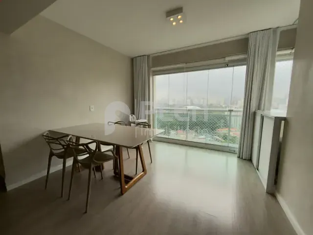 Apartamento 1 quarto e 2 banheiros, à venda, no bairro Brooklin Paulista em São Paulo