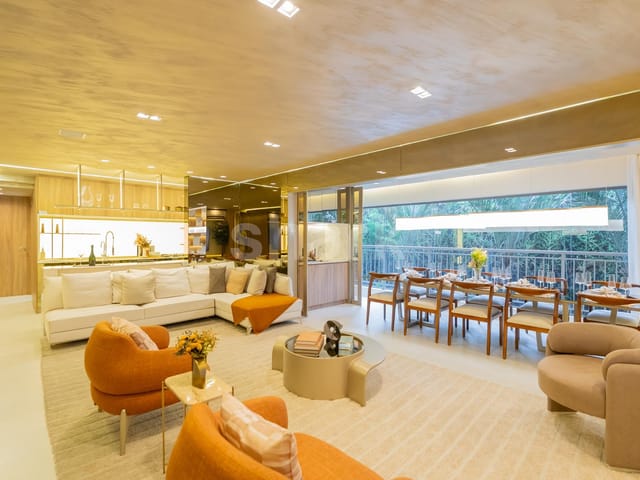 Apartamento com 149m² 3 quartos e 5 banheiros, à venda, no bairro Brooklin Paulista em São Paulo