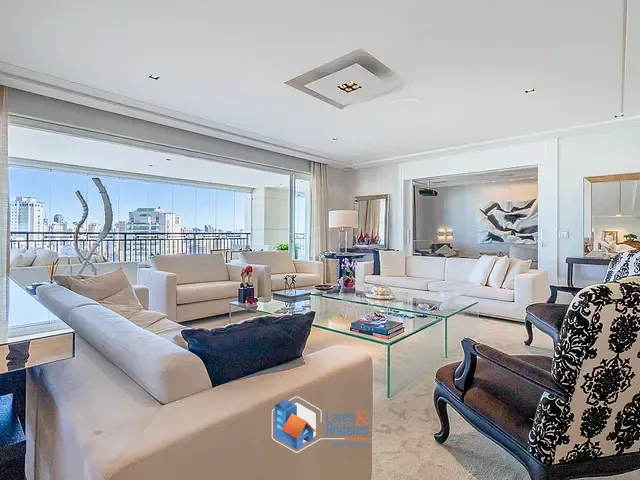 Apartamento com 538m² 4 quartos e 6 banheiros, à venda, no bairro Santa Cecília em São Paulo