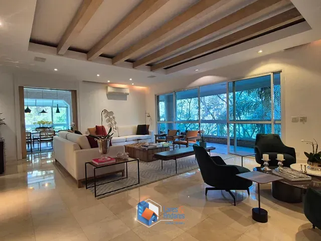Apartamento com 368m² 4 quartos e 6 banheiros, à venda, no bairro Panamby em São Paulo
