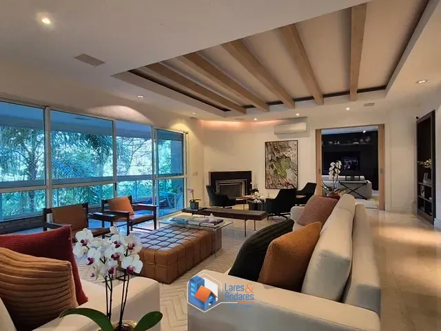 Apartamento com 368m² 4 quartos e 6 banheiros, à venda, no bairro Panamby em São Paulo