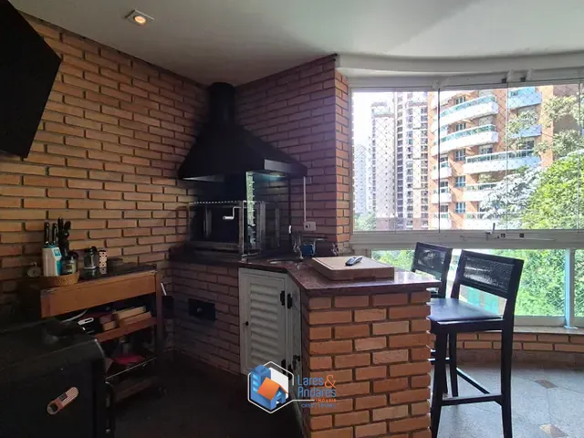 Apartamento com 368m² 4 quartos e 6 banheiros, à venda, no bairro Panamby em São Paulo