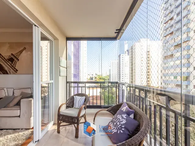 Apartamento com 142m² 3 quartos e 5 banheiros, à venda, no bairro Vila Ipojuca em São Paulo
