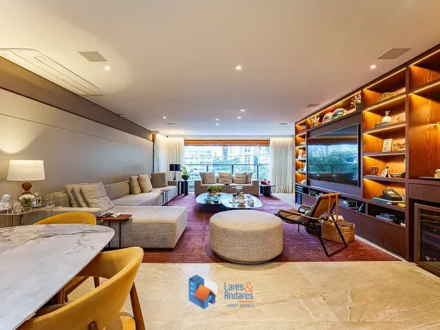 Apartamento com 232m² 4 quartos e 5 banheiros, à venda, no bairro Campo Belo em São Paulo