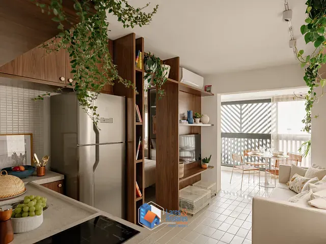 Apartamento com 33m² 1 quarto e 1 banheiro, à venda, no bairro Higienópolis em São Paulo