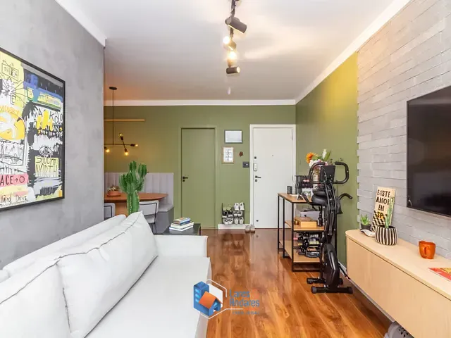 Apartamento com 79m² 3 quartos e 2 banheiros, à venda, no bairro Mirandópolis em São Paulo