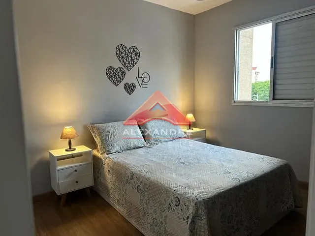 Apartamento com 64m² 2 quartos e 1 banheiro, à venda, no bairro Conjunto Residencial Trinta e Um de Março em São José dos Campos