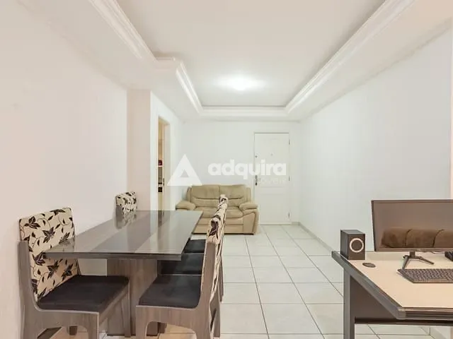 Apartamento com 81m² 2 quartos e 2 banheiros, à venda, no bairro Oficinas em Ponta Grossa
