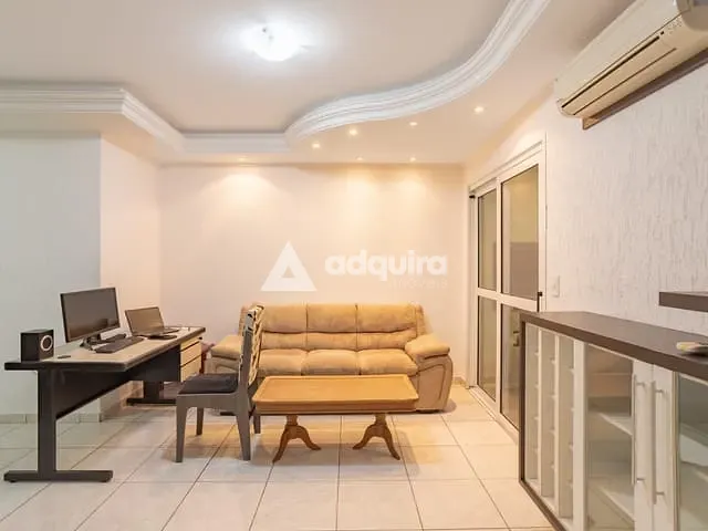 Apartamento com 81m² 2 quartos e 2 banheiros, à venda, no bairro Oficinas em Ponta Grossa