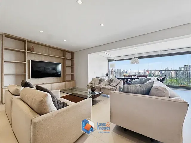 Apartamento com 149m² 3 quartos e 5 banheiros, à venda, no bairro Indianópolis em São Paulo