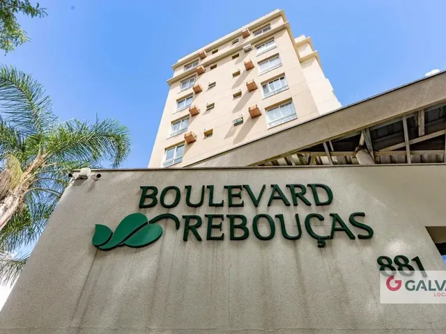 Apartamento 3 quartos e 2 banheiros, para alugar, no bairro Rebouças em Curitiba
