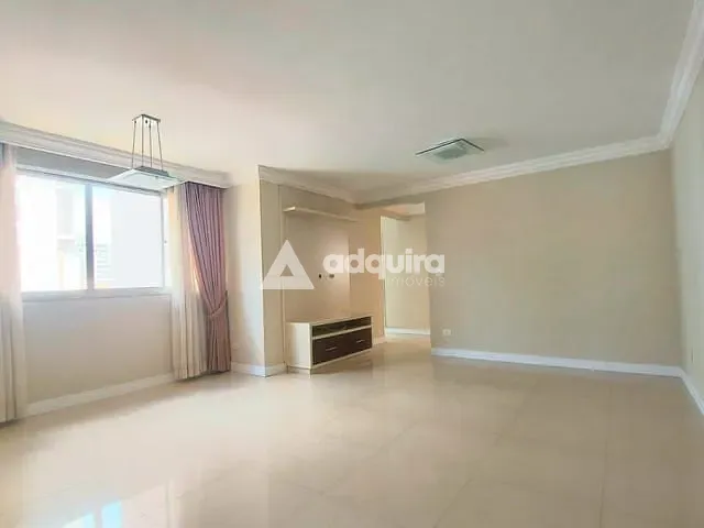 Apartamento com 119m² 3 quartos e 3 banheiros, à venda, no bairro Centro em Ponta Grossa