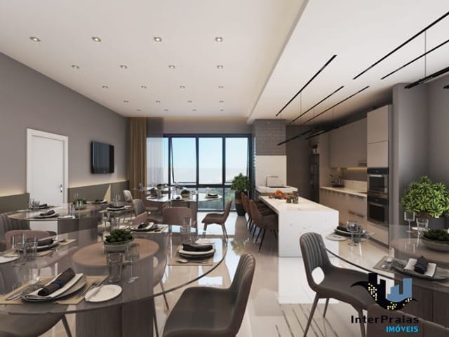 Apartamento com 182m², à venda, no bairro Meia Praia em Itapema