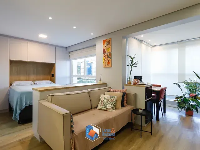 Apartamento com 30m² 1 quarto e 1 banheiro, à venda, no bairro Pinheiros em São Paulo