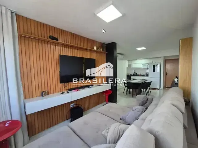 Apartamento com 75m² 3 quartos e 2 banheiros, à venda, no bairro Parque Amazônia em Goiânia