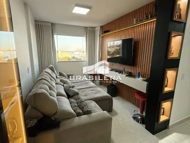 Apartamento com 75m² 3 quartos e 2 banheiros, à venda, no bairro Parque Amazônia em Goiânia