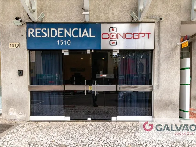 Apartamento 1 quarto e 1 banheiro, para alugar, no bairro Centro em Curitiba