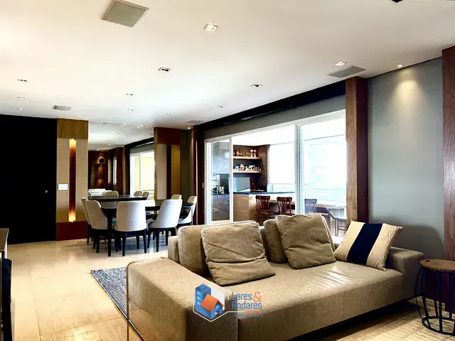 Apartamento com 147m² 3 quartos e 5 banheiros, à venda, no bairro Brooklin em São Paulo