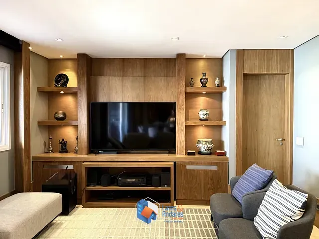 Apartamento com 147m² 3 quartos e 5 banheiros, à venda, no bairro Brooklin em São Paulo