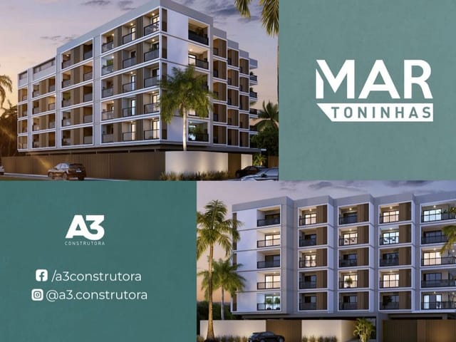 Foto do Apartamento - Apartamento com 1 dormitório à venda, 35 m² por R$ 262.371,10 - Toninhas - Ubatuba/SP | RUSSI IMÓVEIS