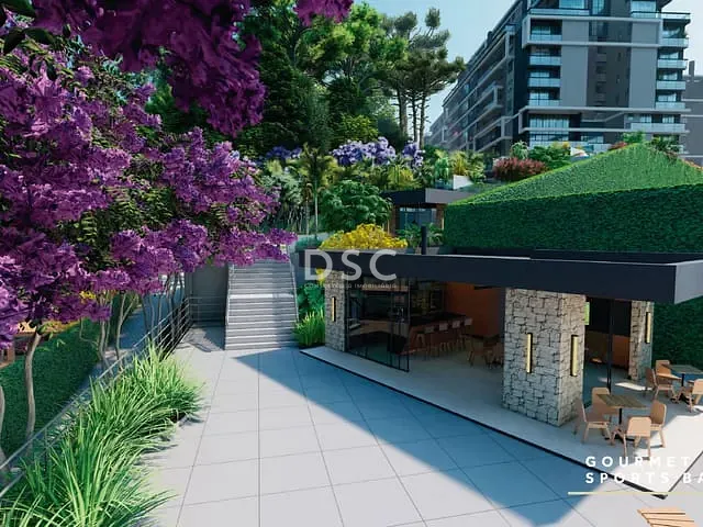Apartamento com 185m² 4 quartos e 1 banheiro, à venda, no bairro Mossunguê em Curitiba