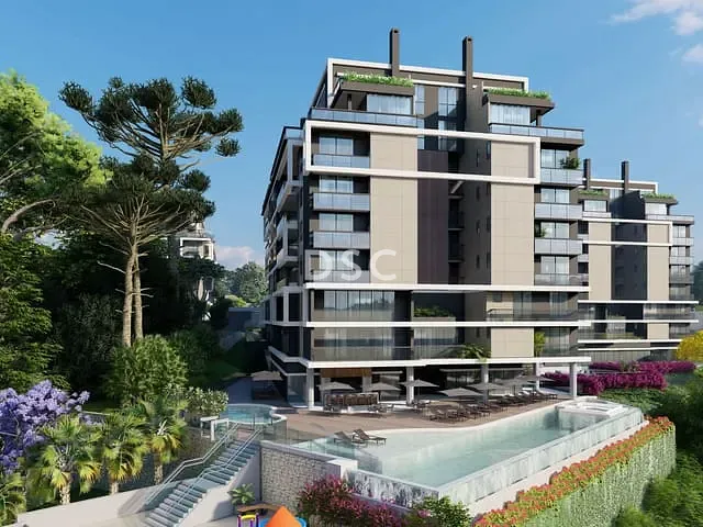 Apartamento com 230m² 4 quartos e 1 banheiro, à venda, no bairro Mossunguê em Curitiba