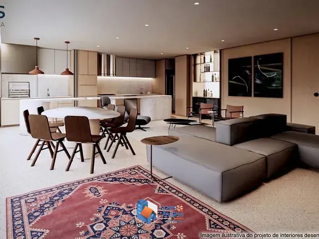 Apartamento com 164m² 3 quartos e 4 banheiros, à venda, no bairro Pinheiros em São Paulo