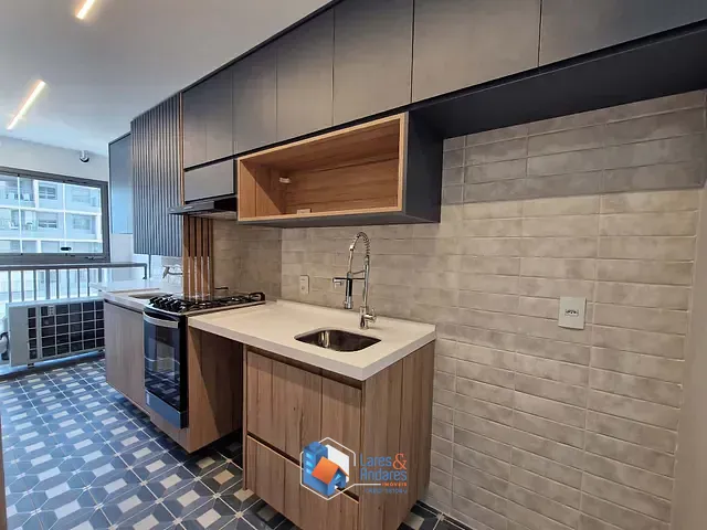 Apartamento com 48m² 1 quarto e 2 banheiros, à venda, no bairro Santo Amaro em São Paulo