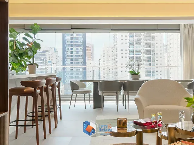 Apartamento com 159m² 2 quartos e 3 banheiros, à venda, no bairro Vila Nova Conceição em São Paulo