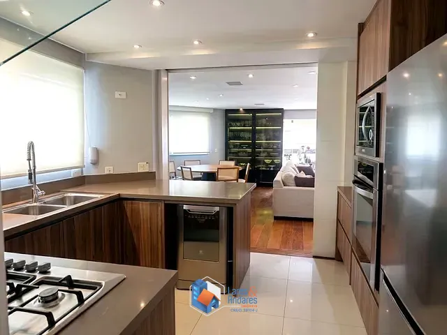 Apartamento com 162m² 2 quartos e 5 banheiros, à venda, no bairro Brooklin Novo em São Paulo