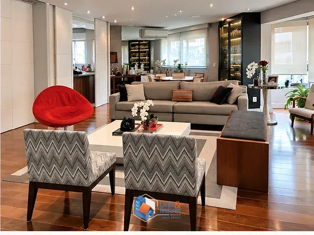 Apartamento com 162m² 2 quartos e 5 banheiros, à venda, no bairro Brooklin Novo em São Paulo