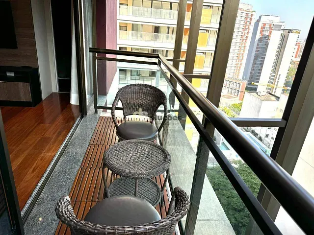 Apartamento 1 quarto e 2 banheiros, para alugar, no bairro Sumaré em São Paulo