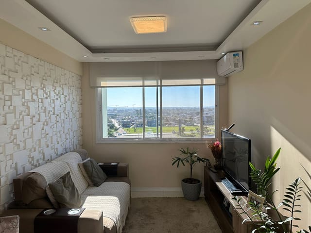 Foto do Apartamento - Apartamento à venda, Areal, Pelotas, RS, mobiliado, 55 m², 2 dormitórios (1 suíte), 2 vagas, ar-condicionado, piscina. Lazer completo e infraestrutura moderna | UP Imóveis