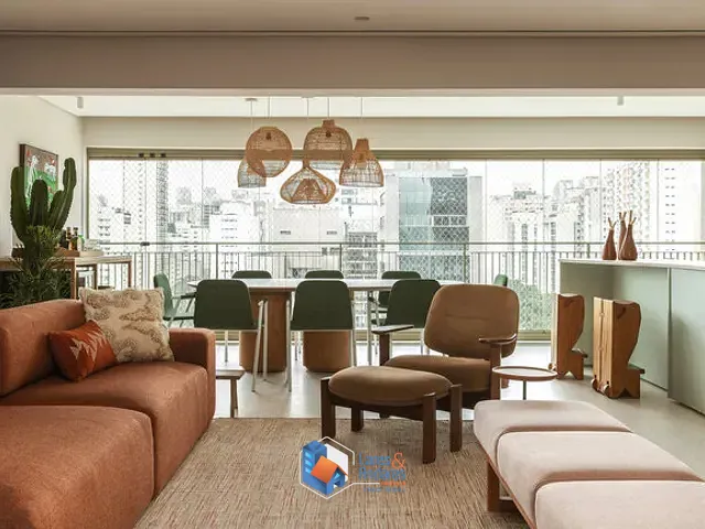 Apartamento com 149m² 3 quartos e 4 banheiros, à venda, no bairro Moema em São Paulo