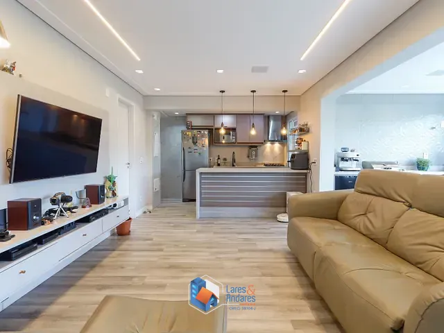 Apartamento com 103m² 2 quartos e 3 banheiros, à venda, no bairro Vila Anastácio em São Paulo